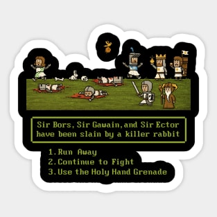 The Holy Grail Trail Sticker